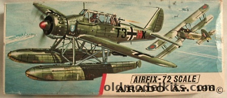 Airfix 1/72 Arado Ar-196 - Type Three Logo Issue, 299 plastic model kit
